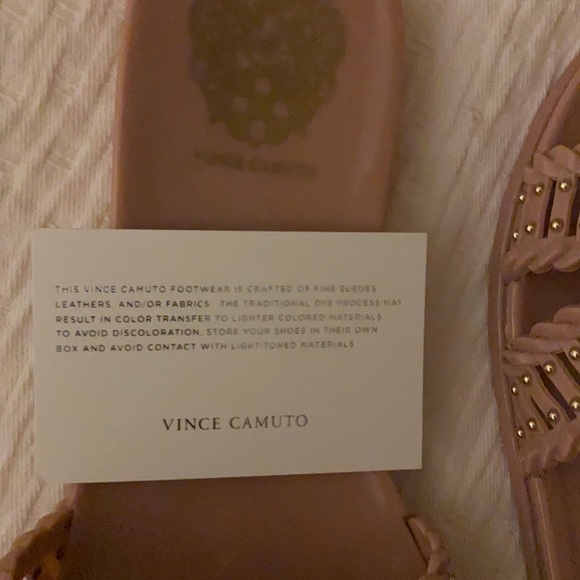 Vince camuto jelly Erinda Slide Sandal size 9blush - Picture 7 of 7